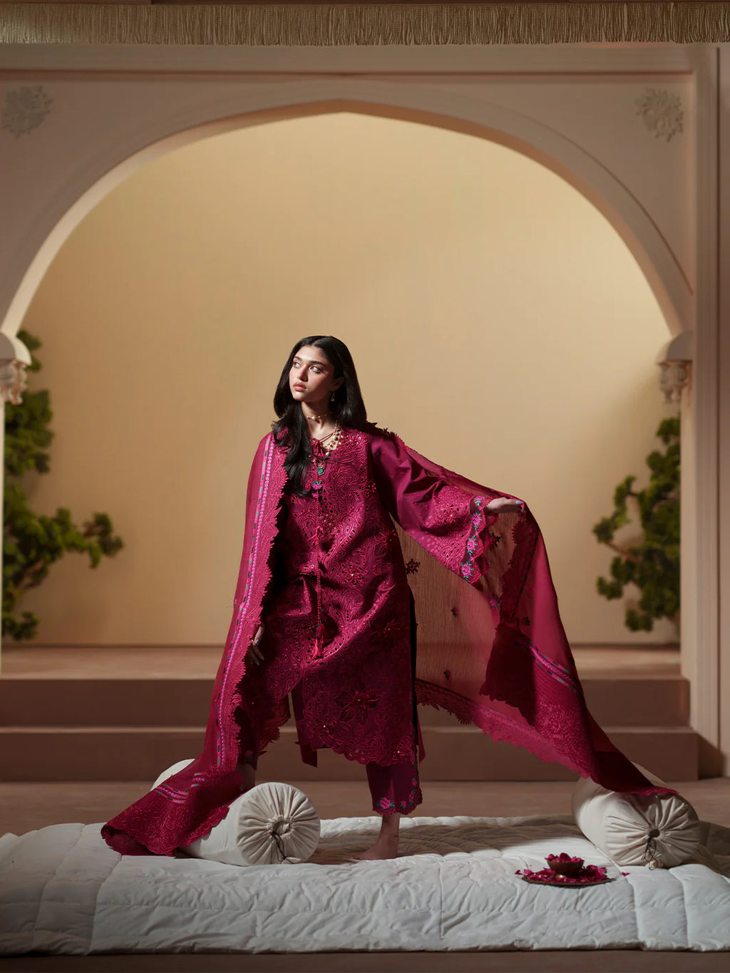 Deep Red - Luxury 3 Piece Suit | Ready To Wear