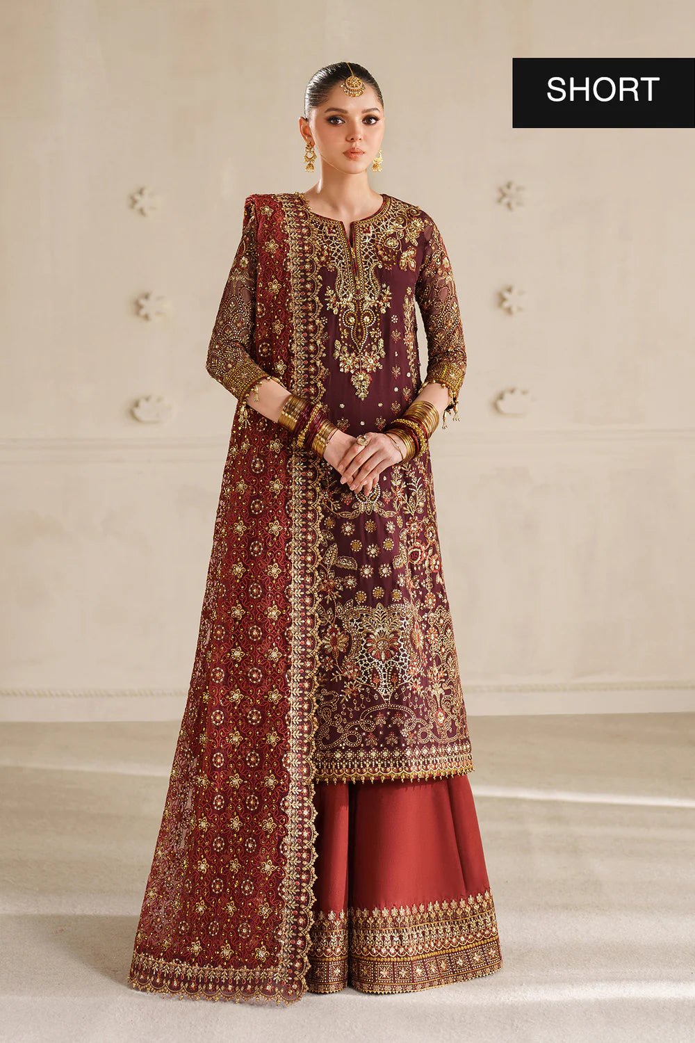 03-Piece Lawn Suit With Fully Embroidery - Ready To Wear