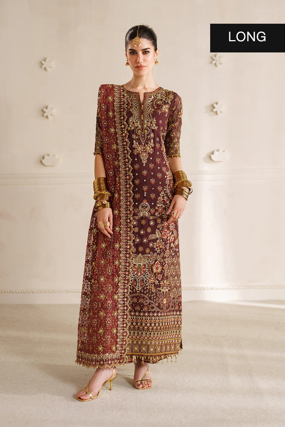 03-Piece Lawn Suit With Fully Embroidery - Ready To Wear
