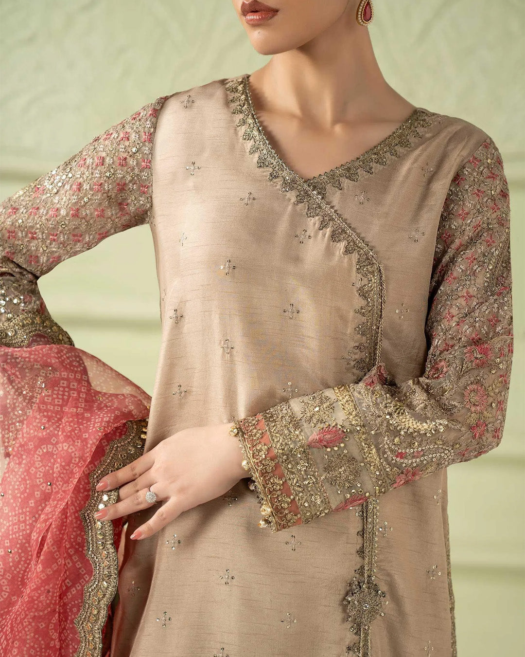 Embroidered lawn 3pc suit | Ready To Wear