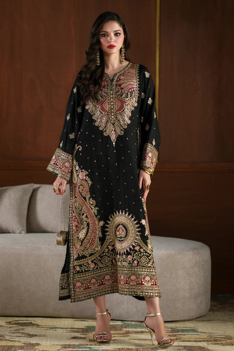 Charmoush Silk Fully Heavy Embroidered Ready to Wear Festive Suit