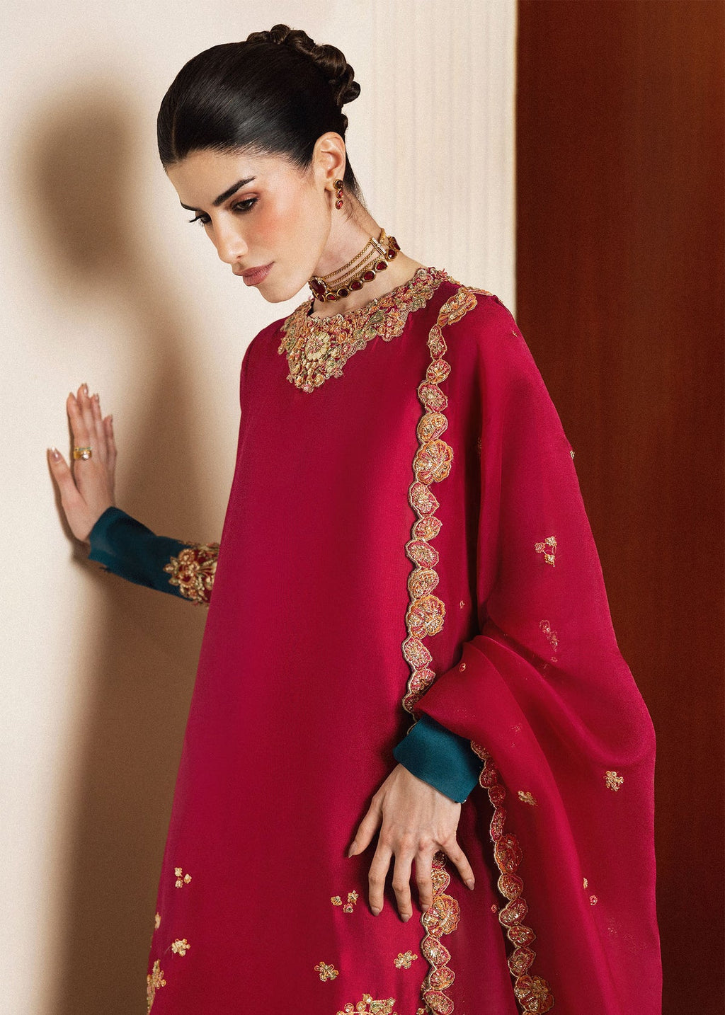 Regal Raw Silk Ready to Wear Festive Suit