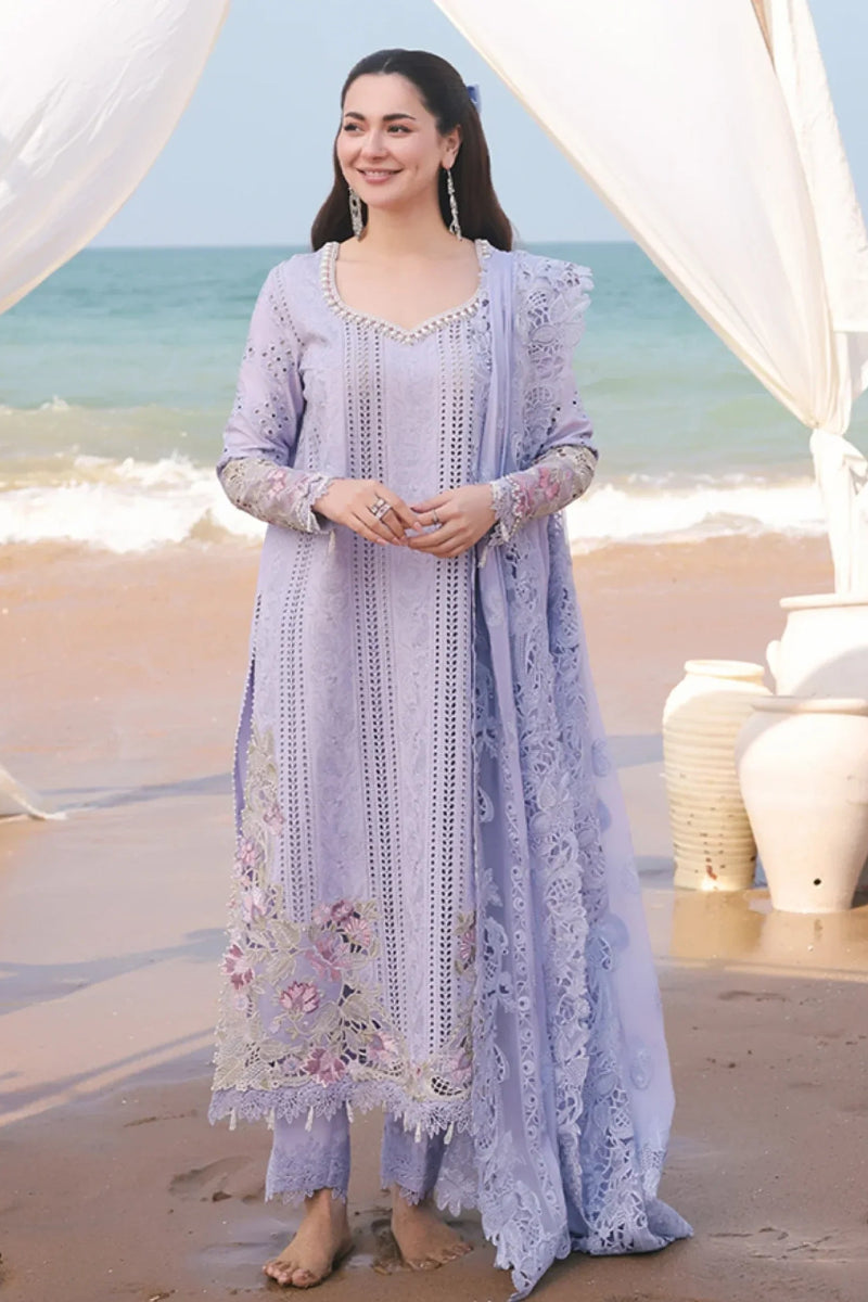 Lilac Breeze - 3 Piece Embroidered Suit | Ready To Wear