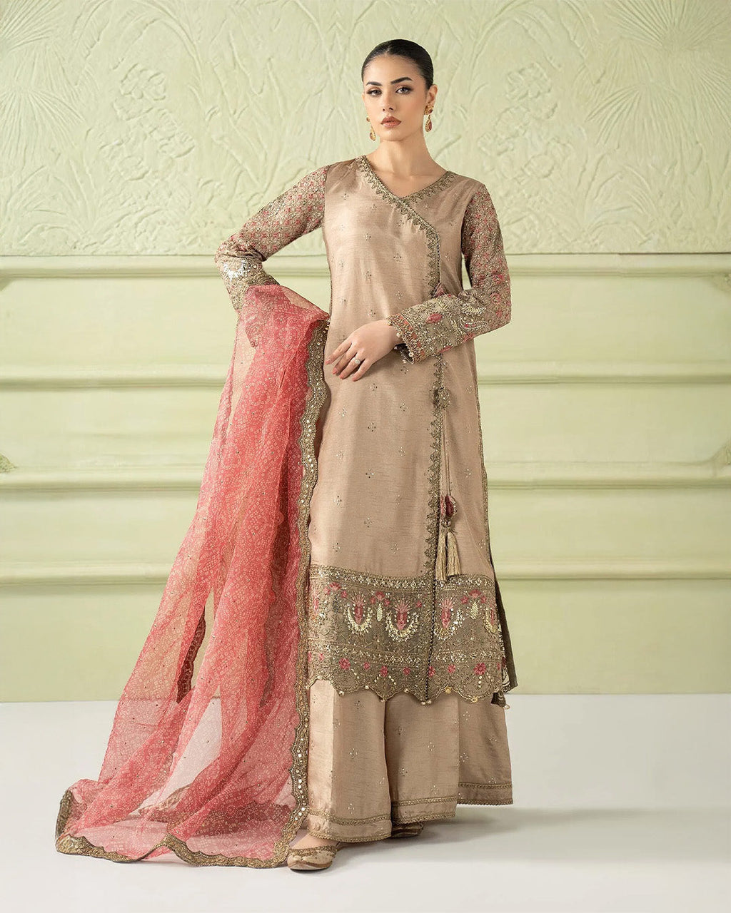 Embroidered lawn 3pc suit | Ready To Wear