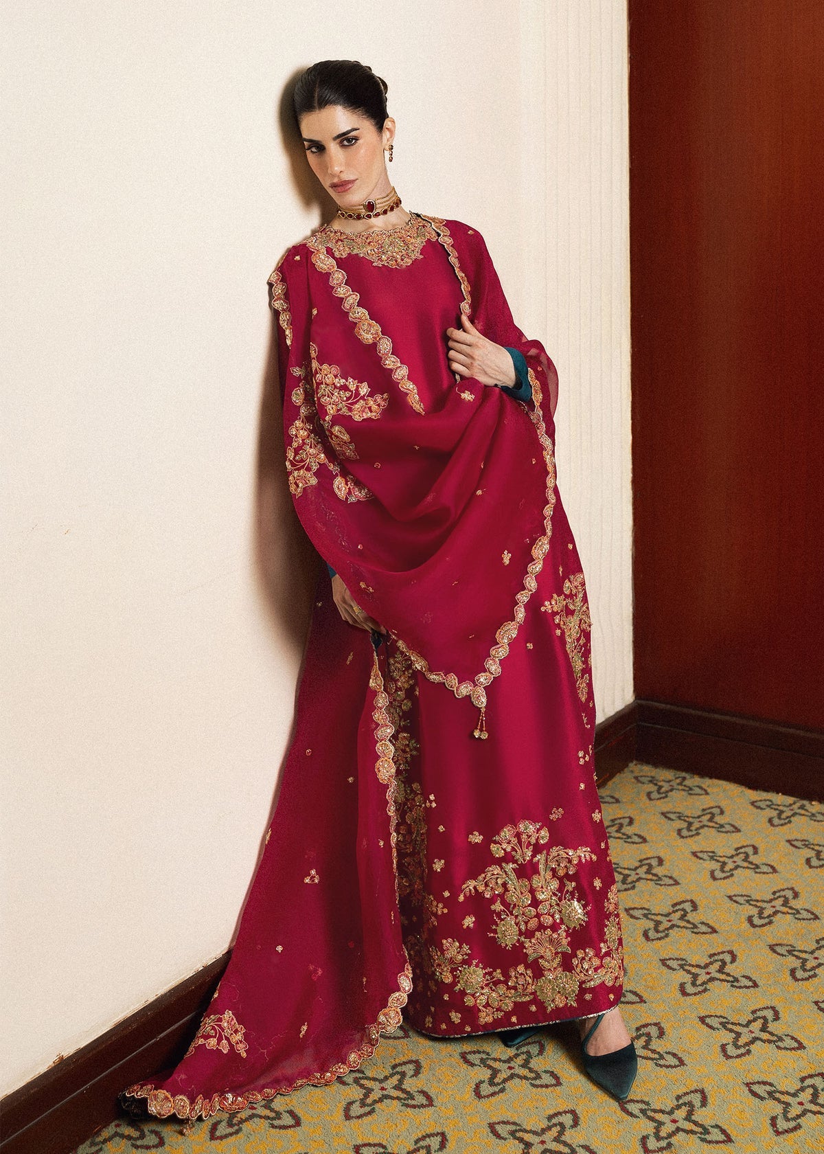 Regal Raw Silk Ready to Wear Festive Suit