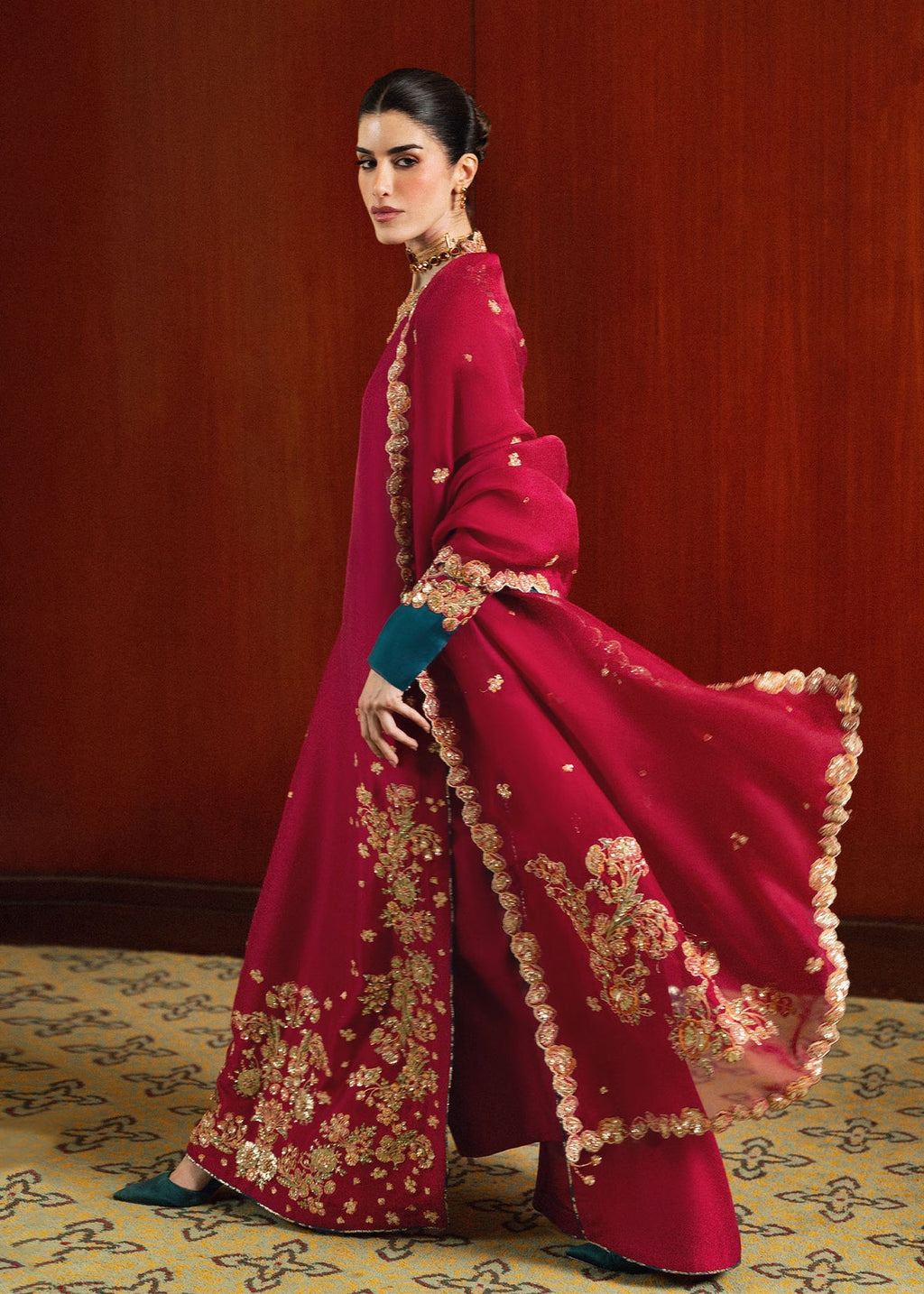 Regal Raw Silk Ready to Wear Festive Suit