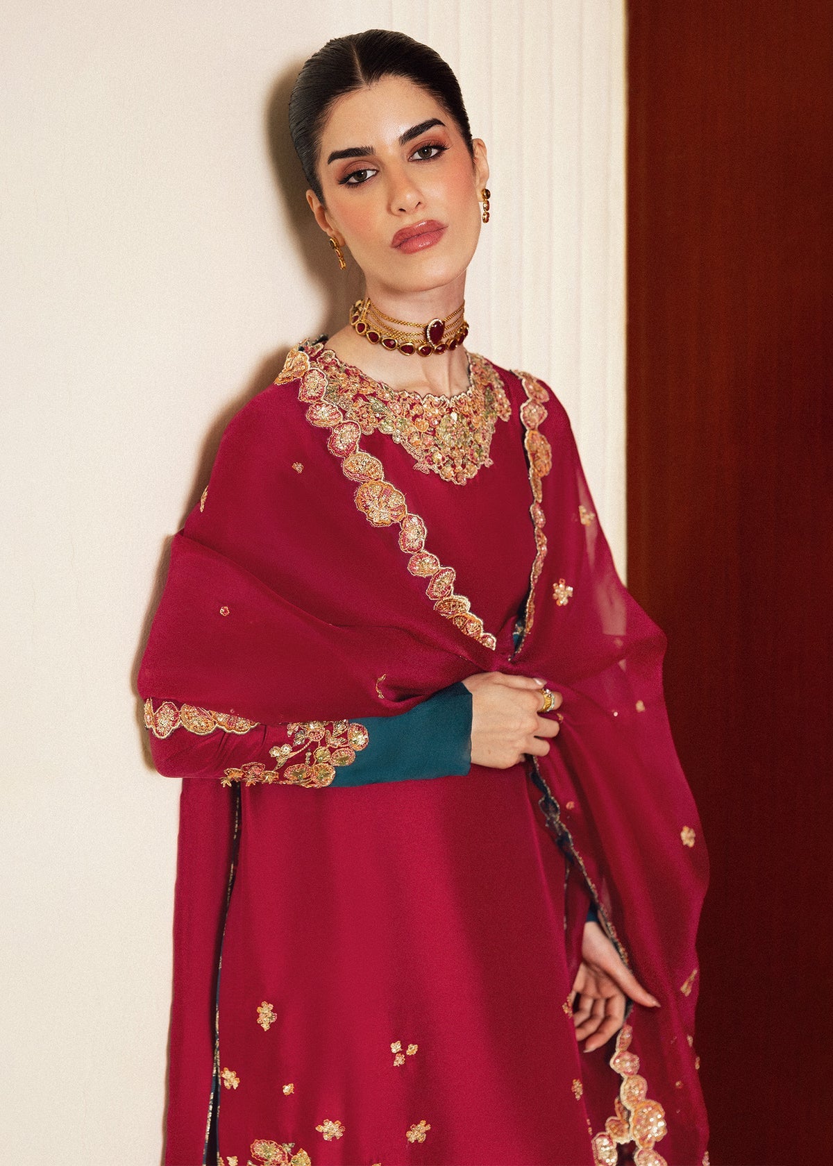Regal Raw Silk Ready to Wear Festive Suit