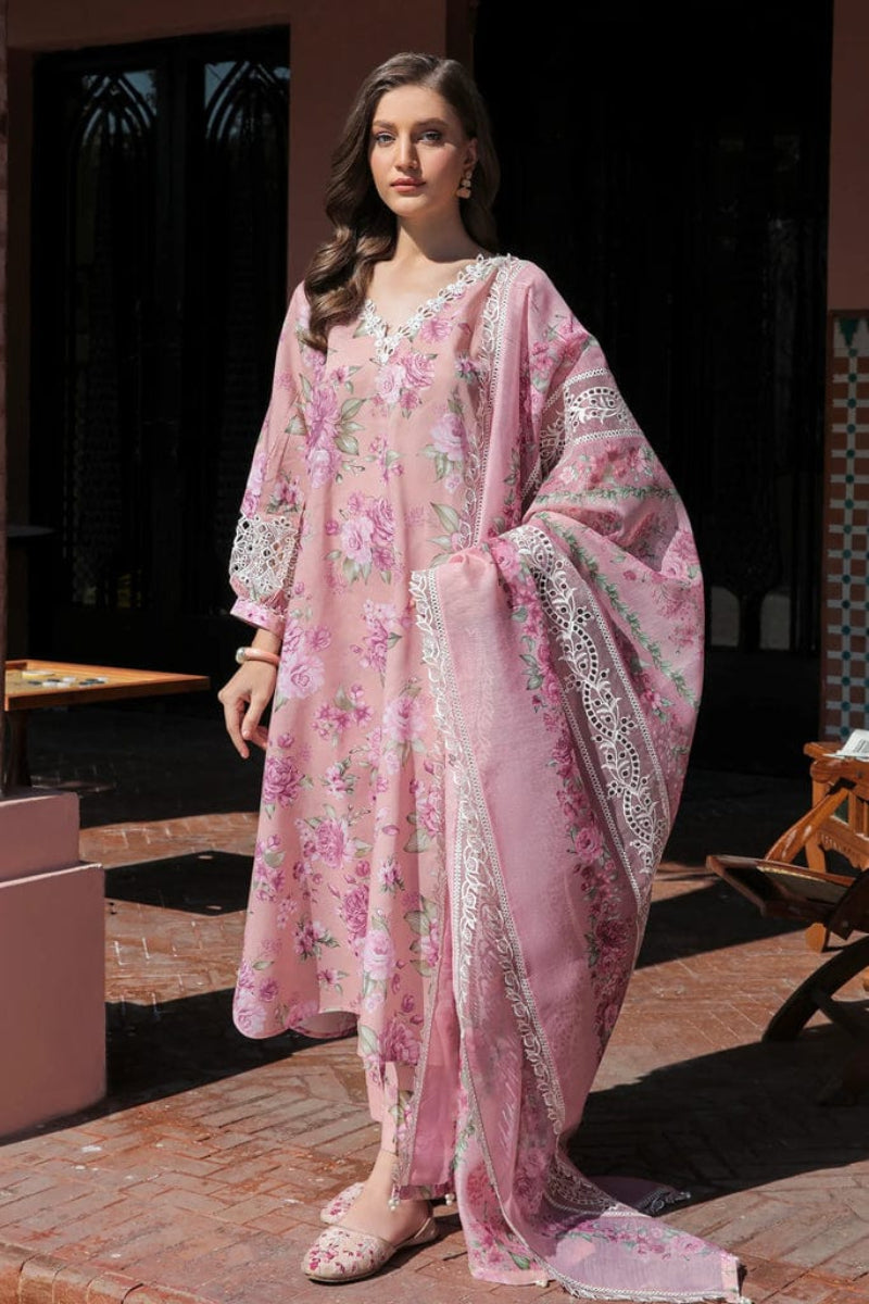 Blush Peony - Printed Lawn Suit | Ready To Wear