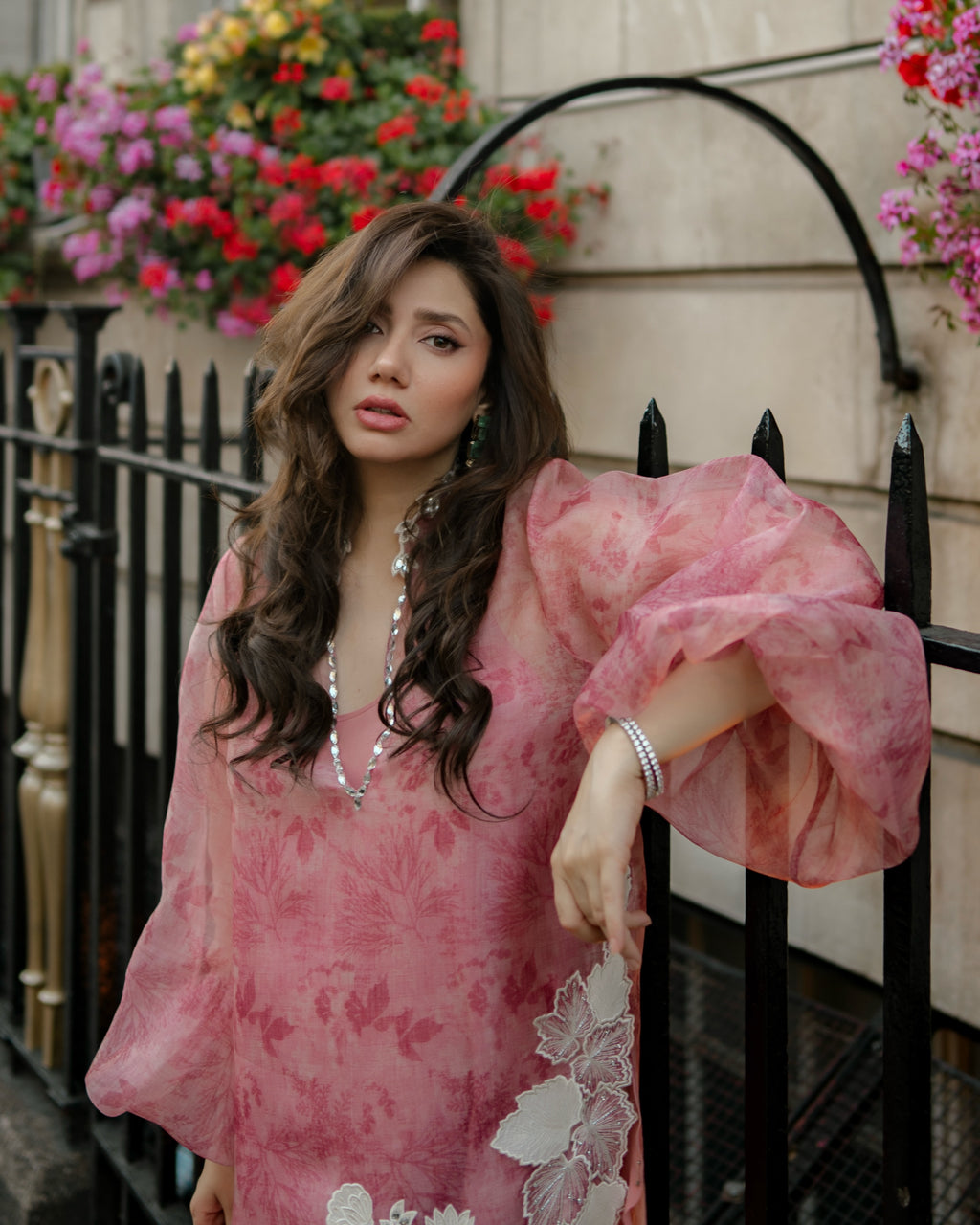 Blush Pink Sheesha Silk Embroidered Festive Suit | RTW