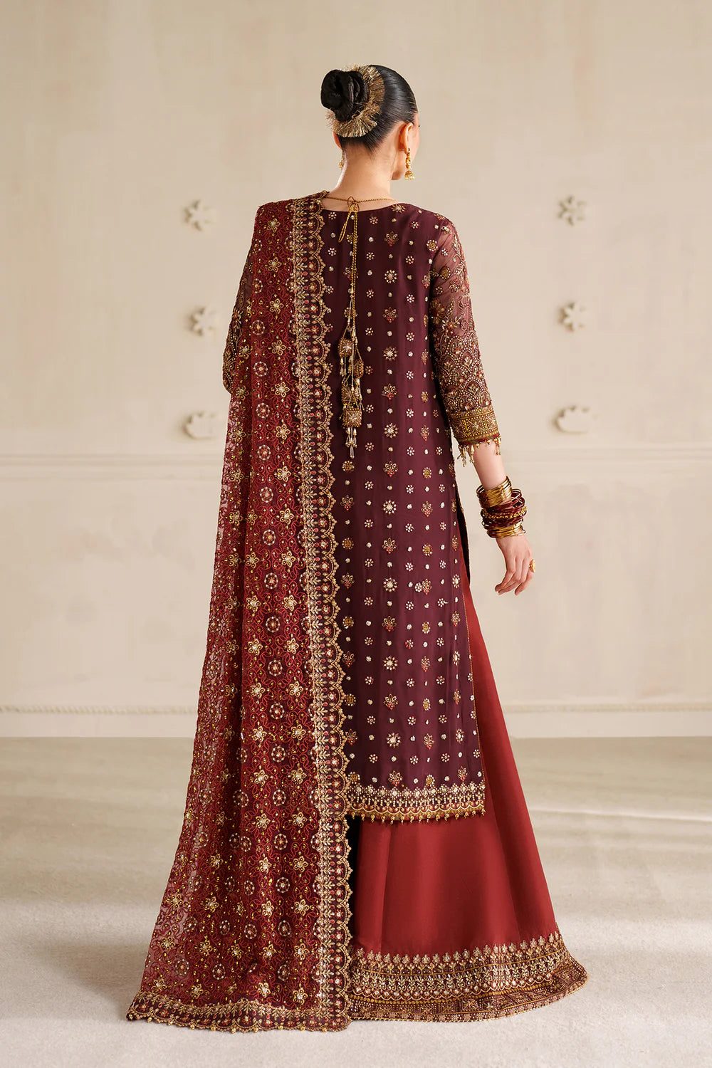 03-Piece Lawn Suit With Fully Embroidery - Ready To Wear