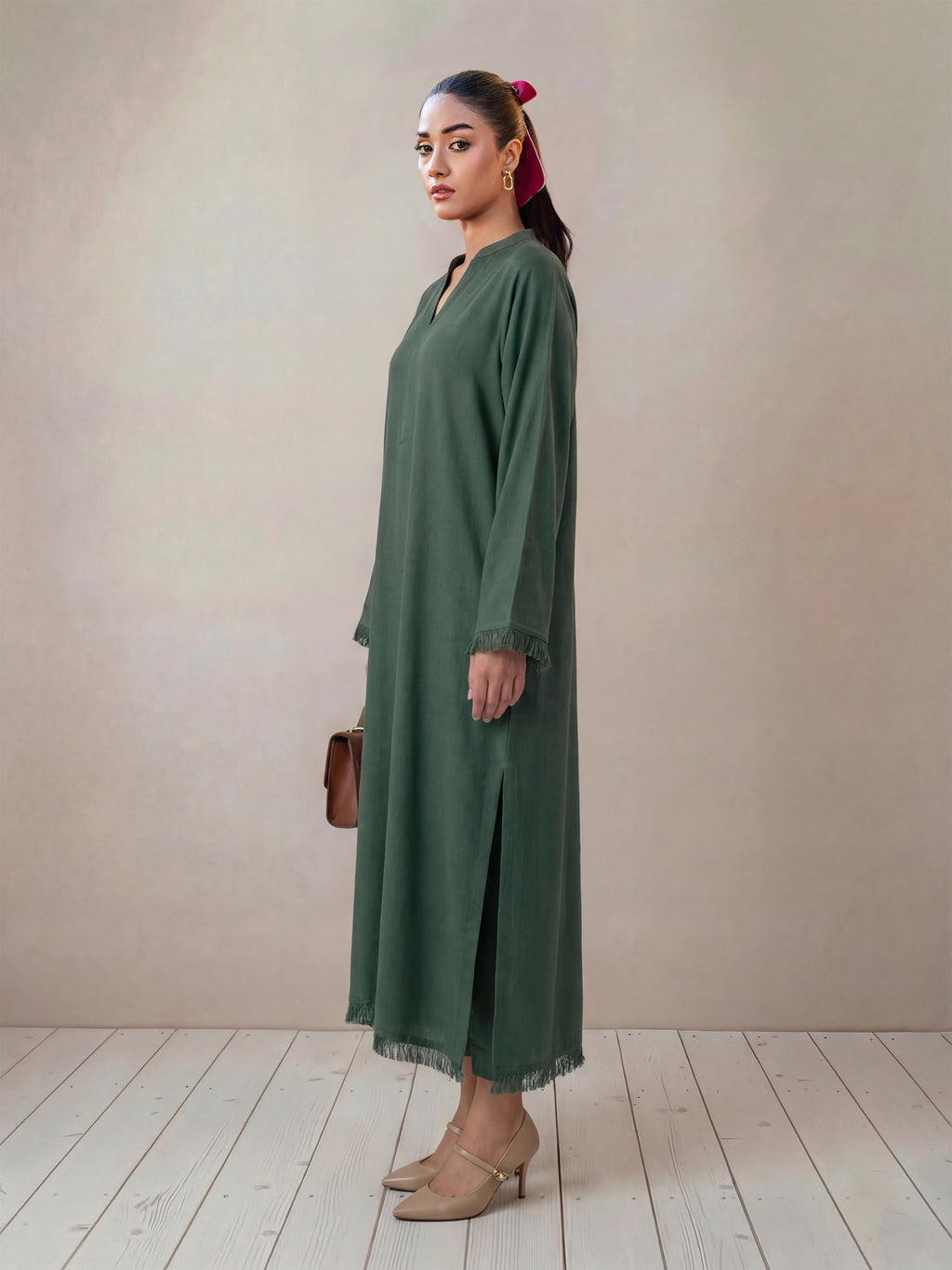 AYEZAL - SAGE KURTA SET