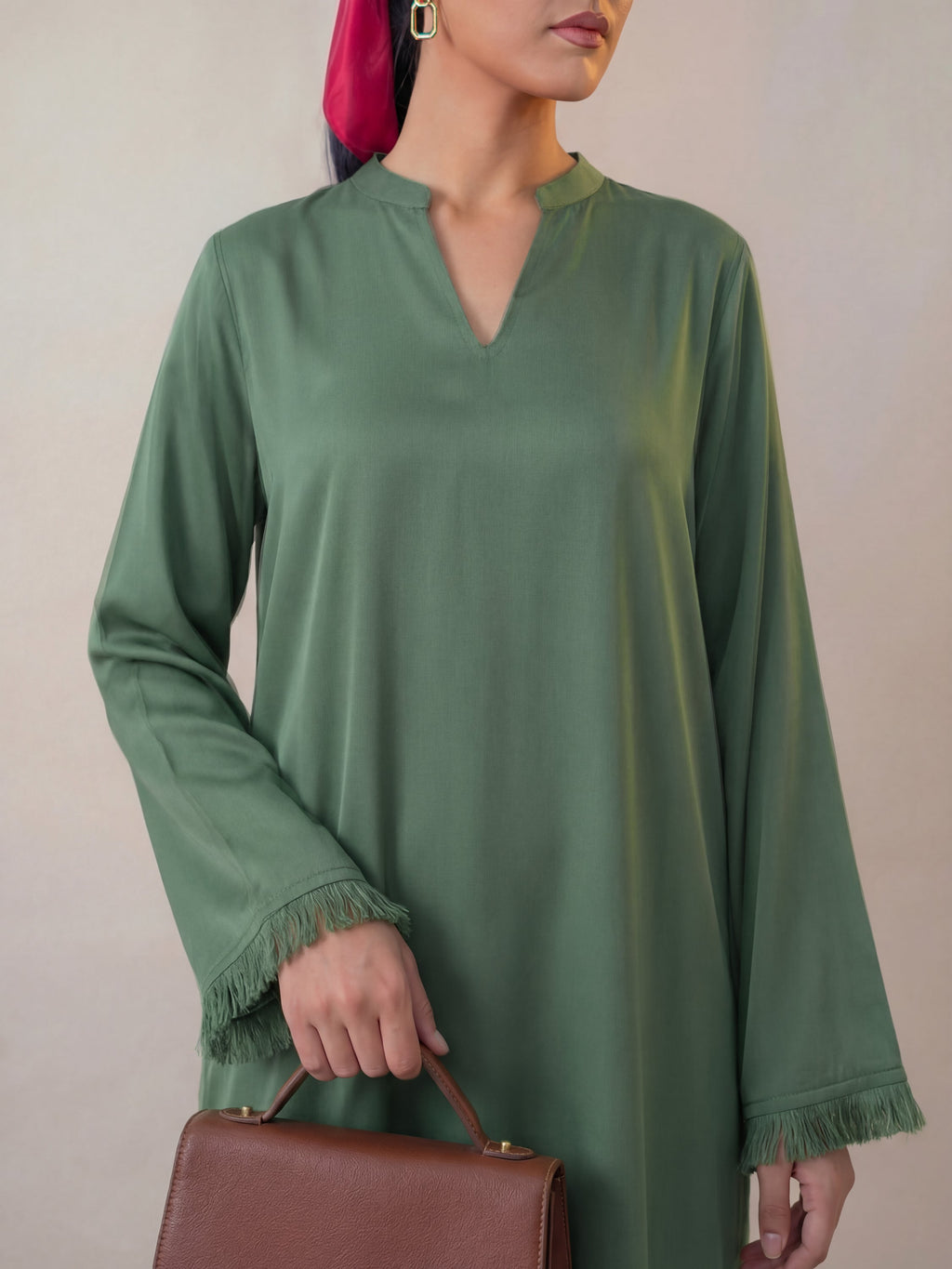 AYEZAL - SAGE KURTA SET