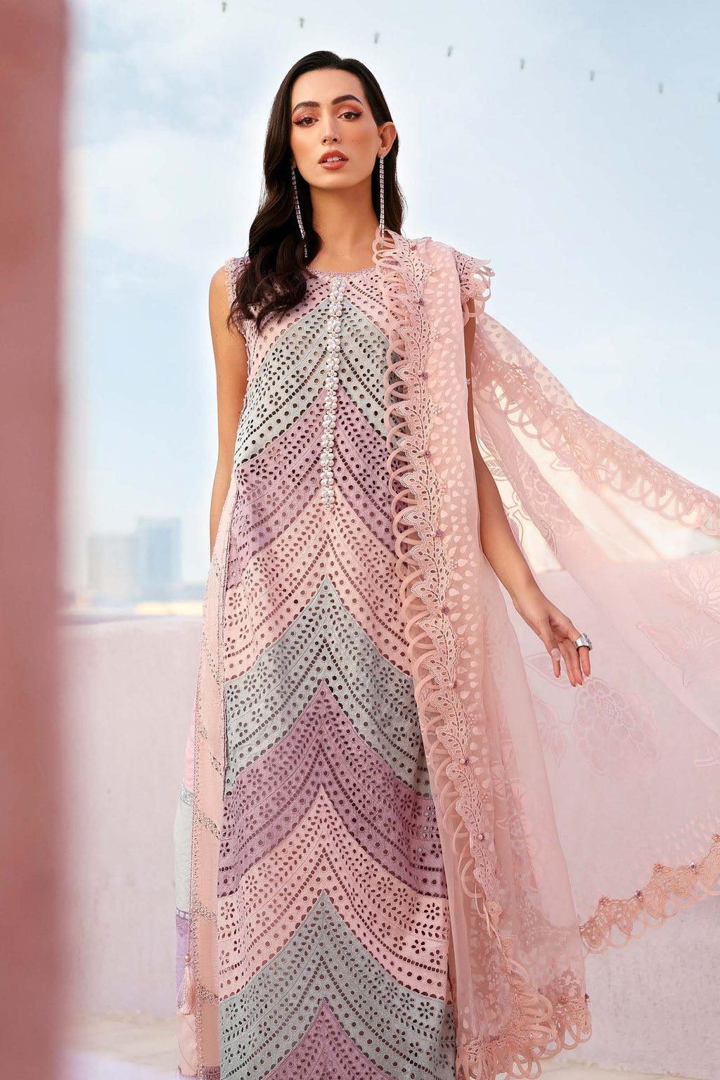 03-Piece Lawn Suit - Ready To Wear