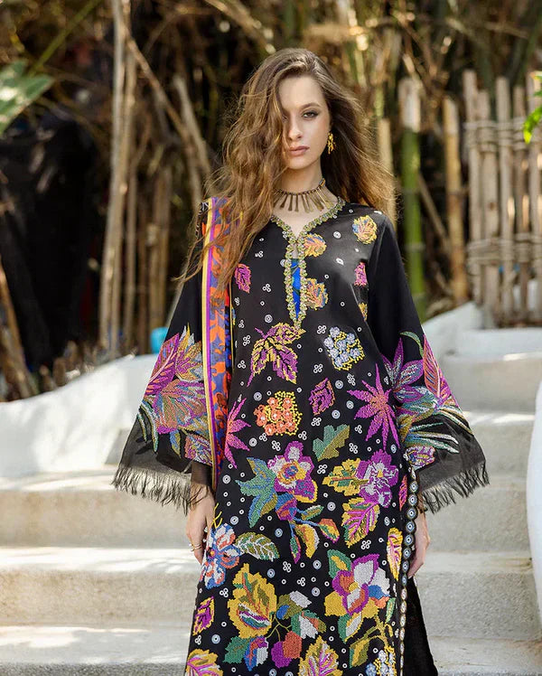03-Piece Lawn Suit - Ready To Wear