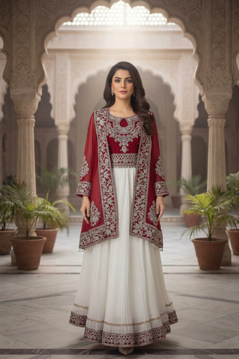 Chiffon Lehenga Choli - Ready To Wear