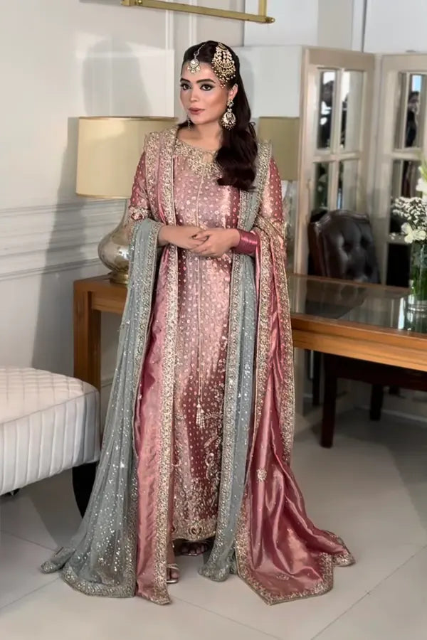 Blushing Rose Addawork Shimmer Festive Masterpiece | RTW