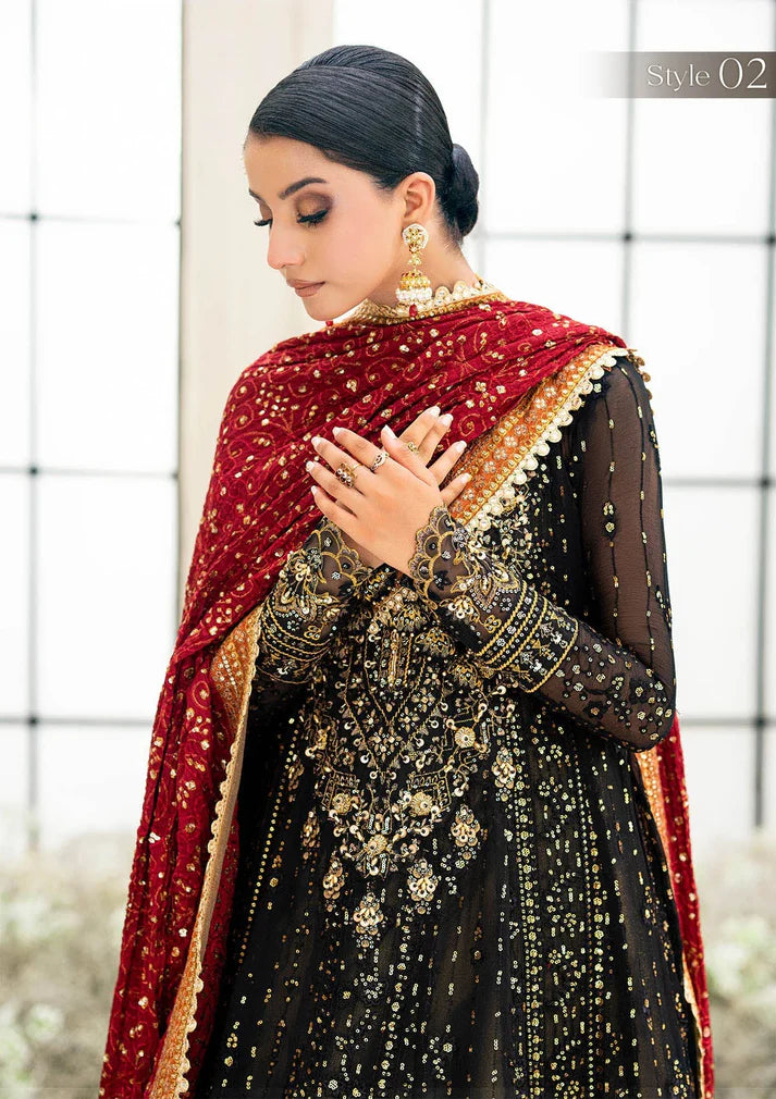 03-Piece Lawn Suit With Heavy Embroidery - Ready To Wear