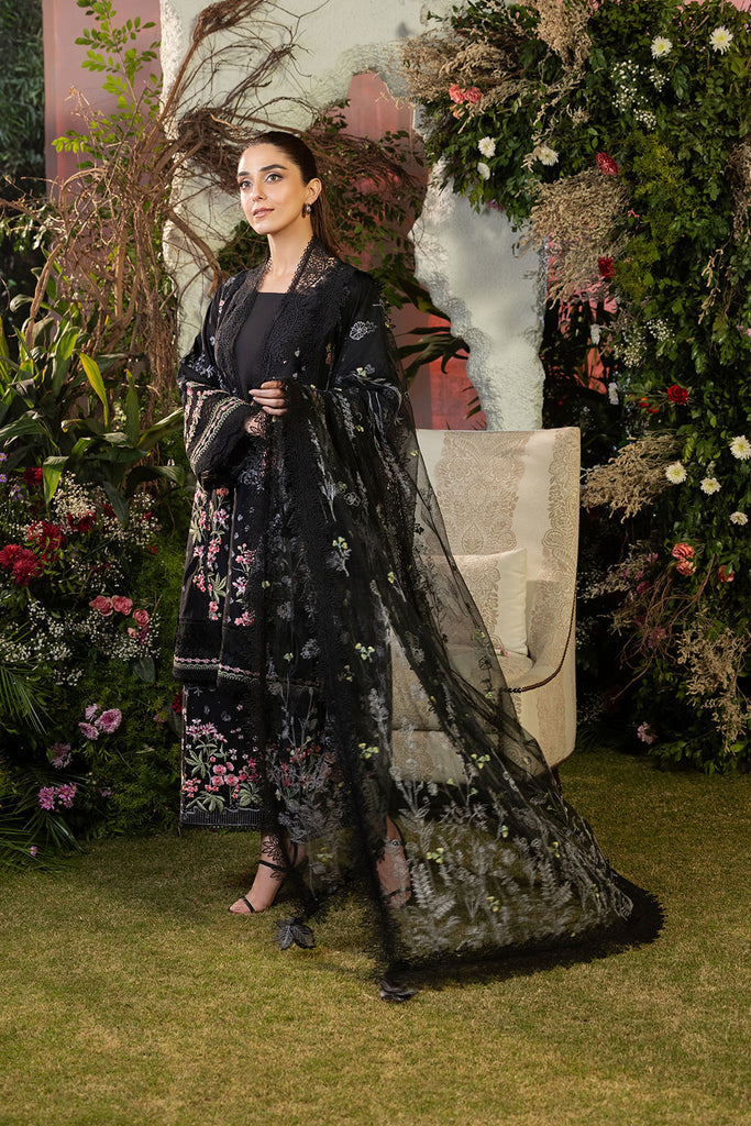 Luxury Embroidered Cotton Suit Ready-to-Wear