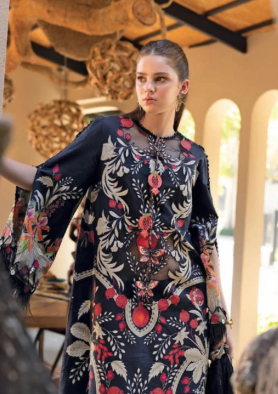 03-Piece Printed Lawn Suit - Ready To Wear