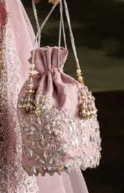 Blushing Pink Organza Ready to Wear Embroidered Lehenga Suit