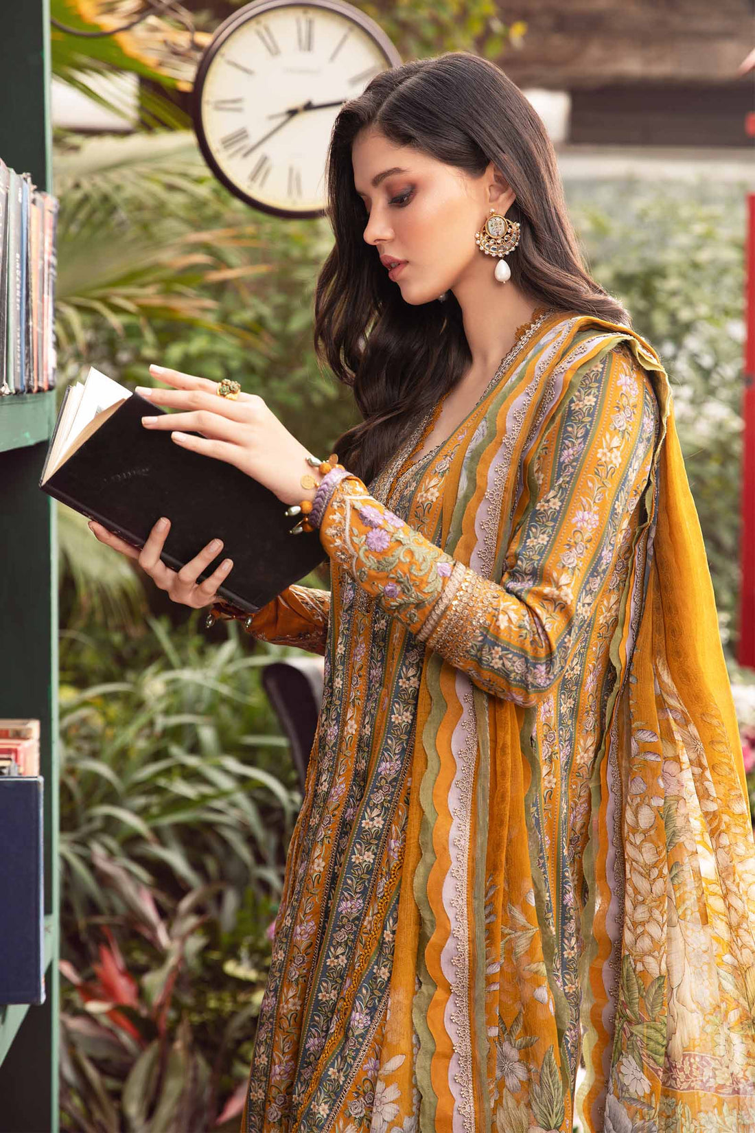 Mustard Embroidered Lawn |  3 Piece | Ready To Wear