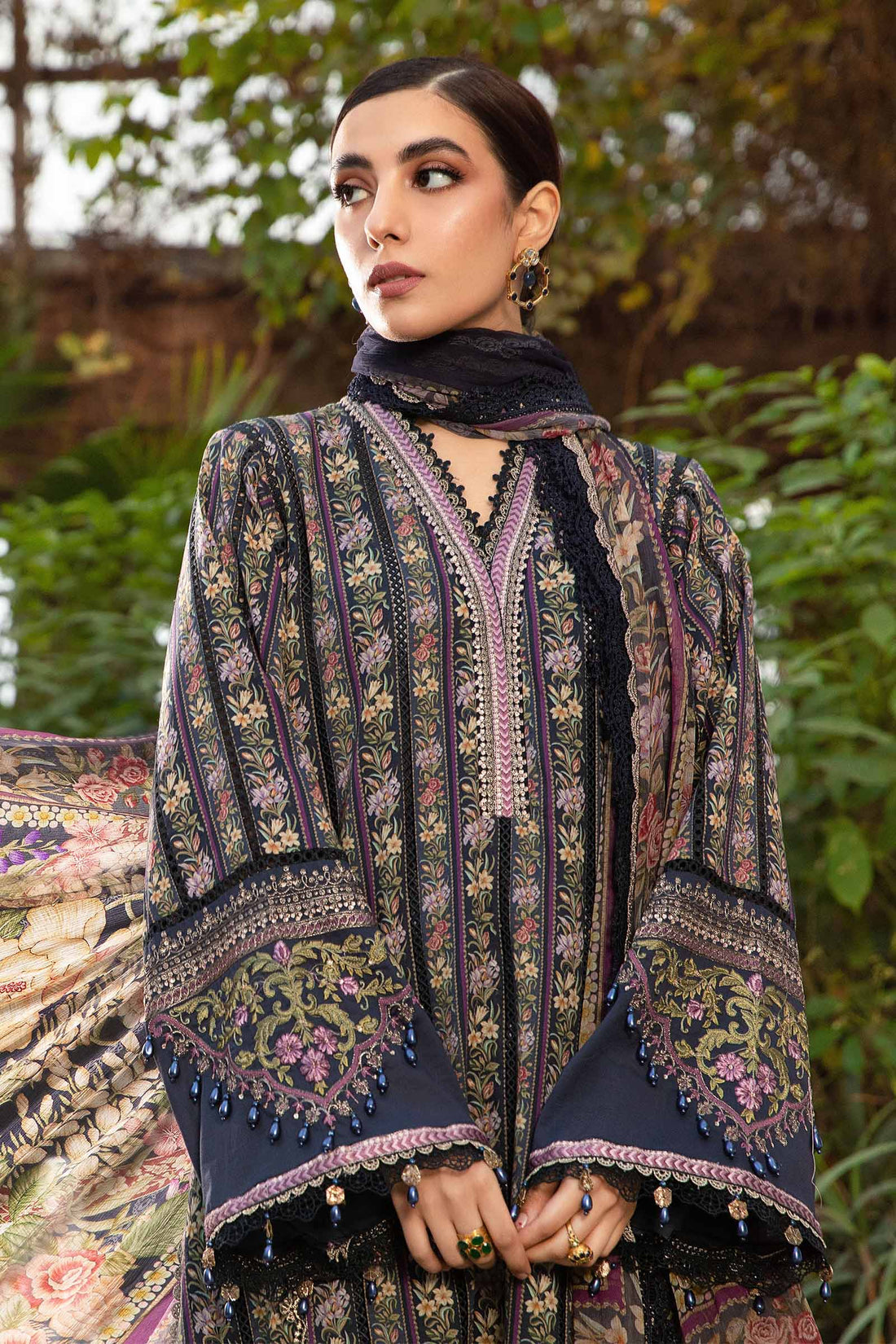 "Luxury Lawn Collection | Heavy Embroidered 3 Piece"