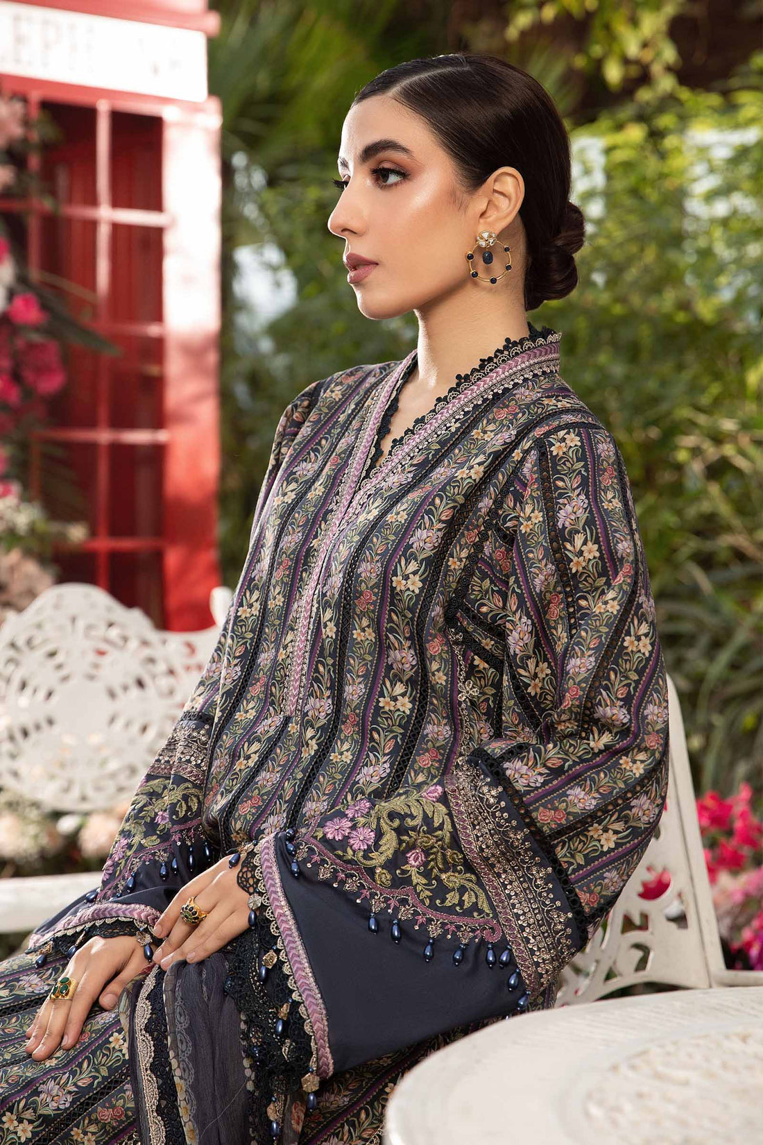"Luxury Lawn Collection | Heavy Embroidered 3 Piece"