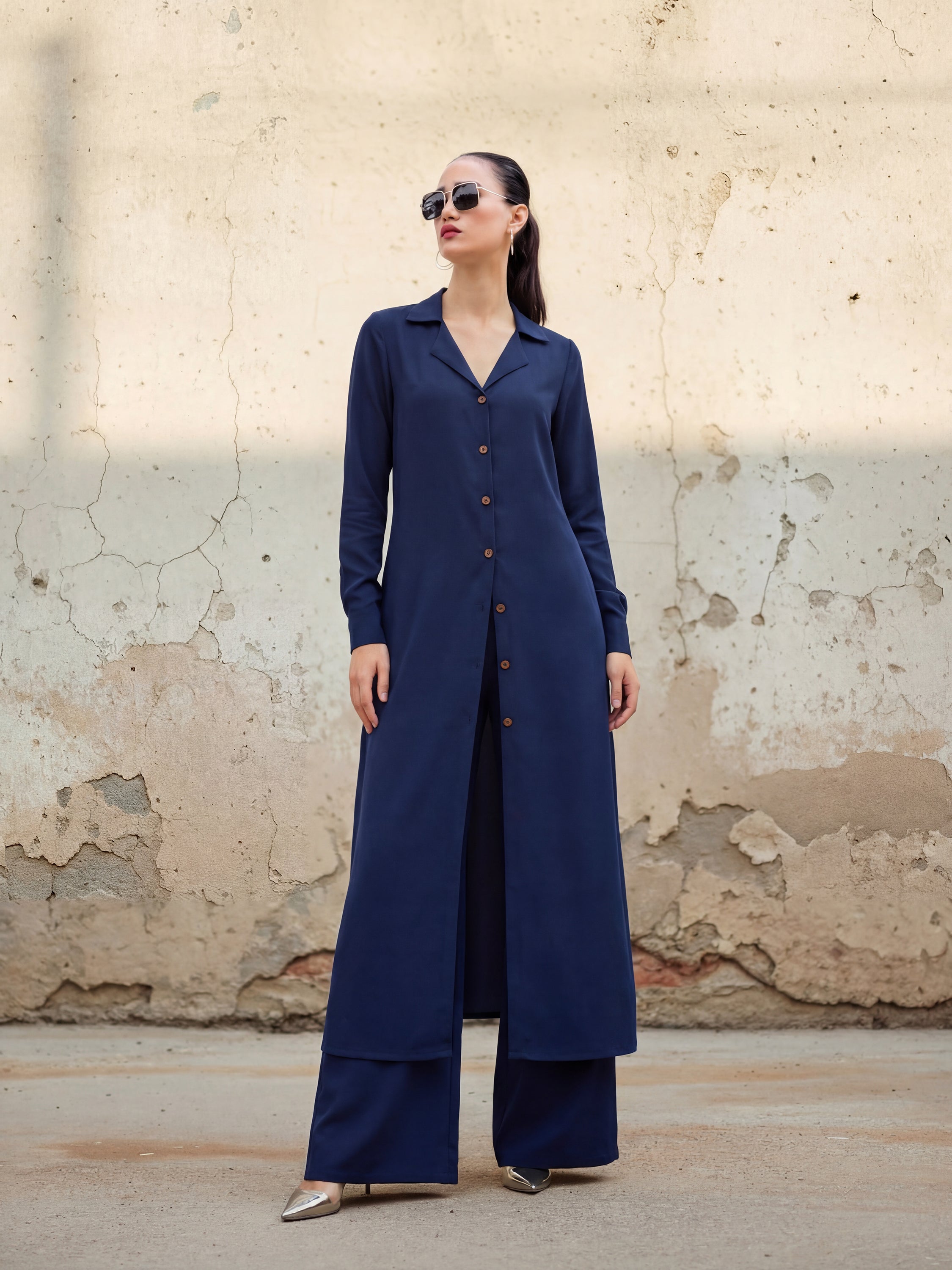 IBIZA - NAVY CO-ORD SET