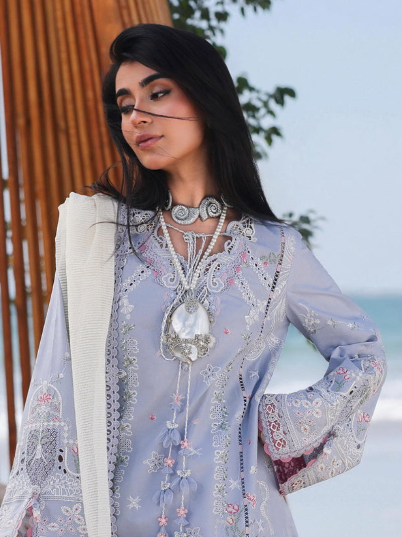 Elegant Heavy Embroidered Lawn Suit - No Tailoring Needed