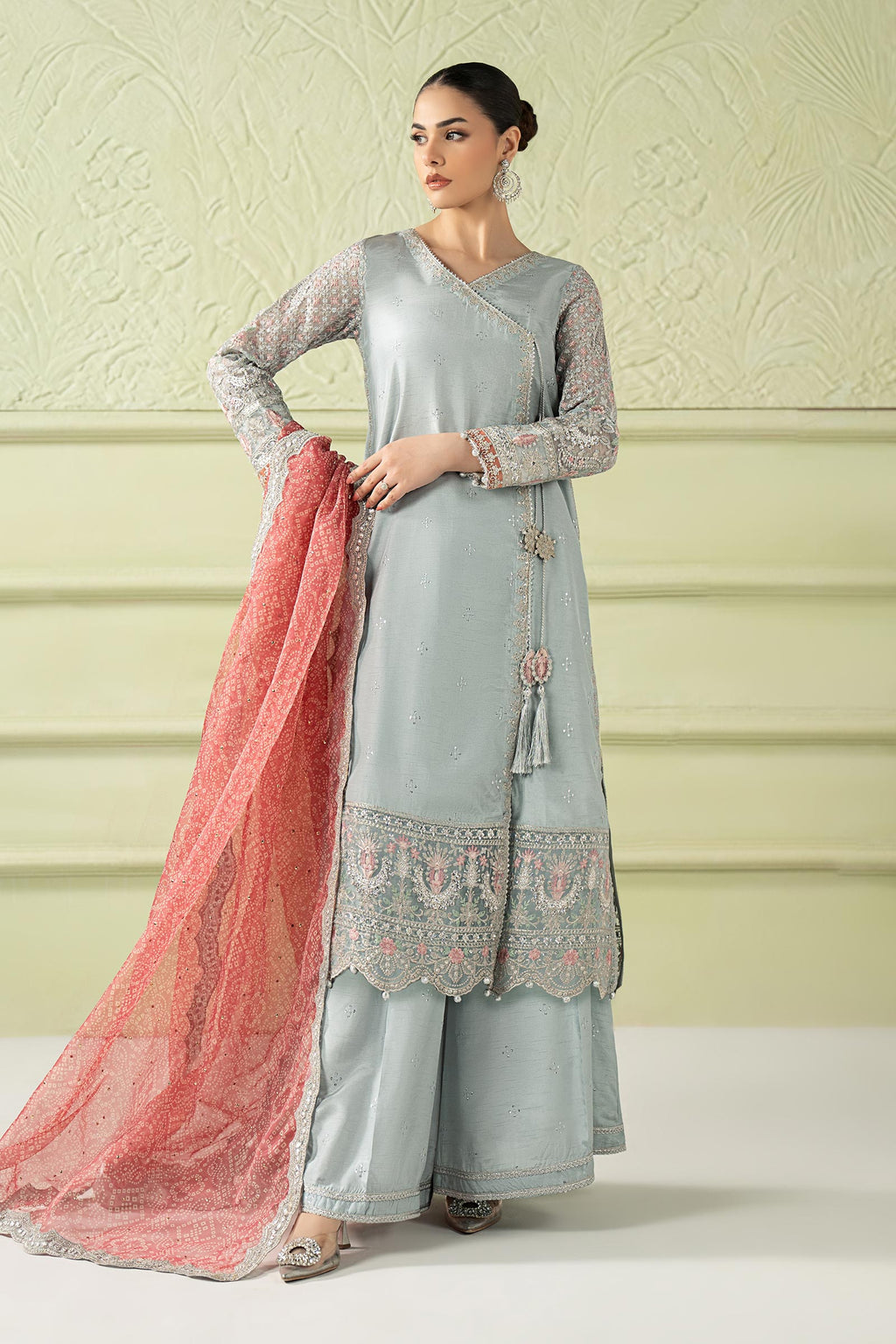 Embroidered lawn 3pc suit | Ready To Wear