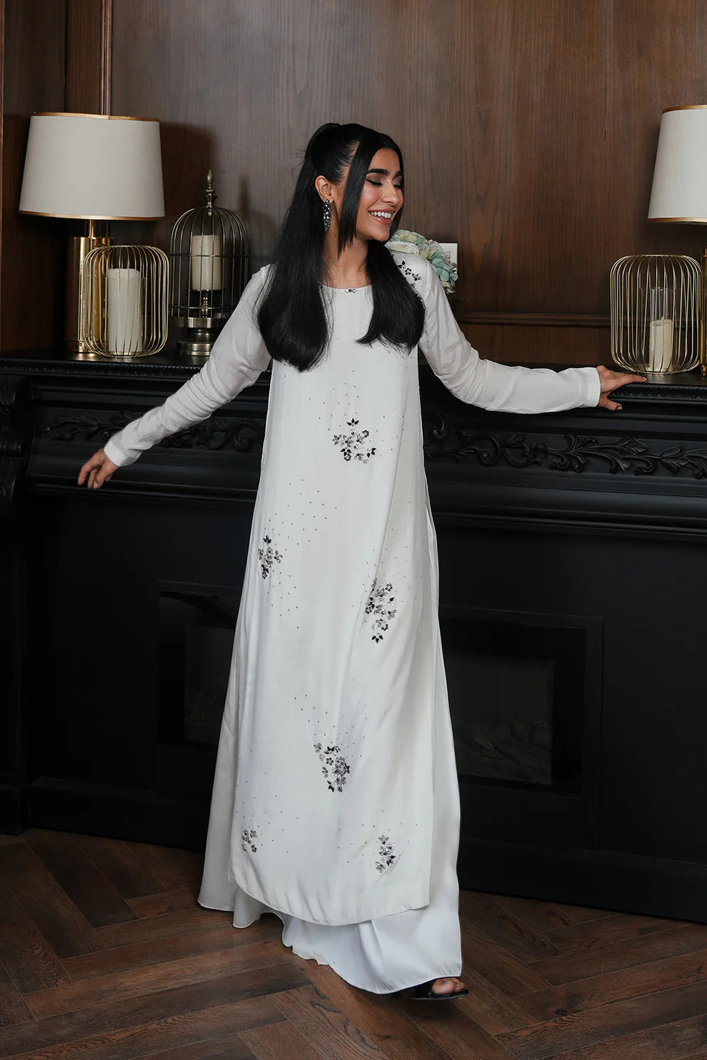 Elegant Raw Silk Suit with Hand Adda Embellishment & Silk Digital Printed Dupatta