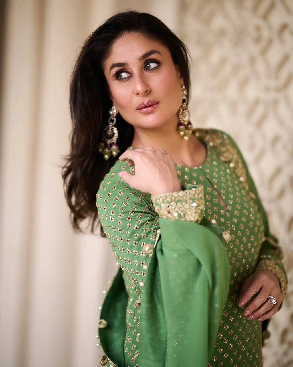 03-Piece Chiffon Suit With Embroidery | Ready To Wear