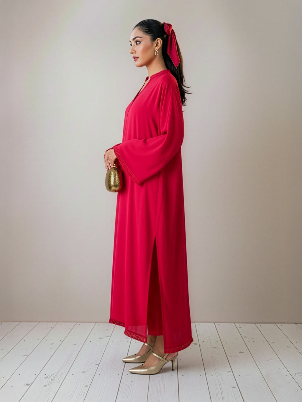 AYEZAL - PINK KURTA SET