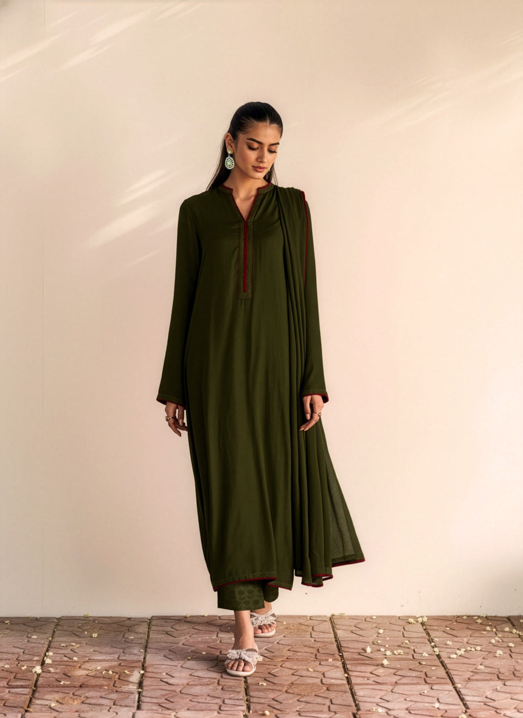 SAMAYRA - GREEN KURTA SET