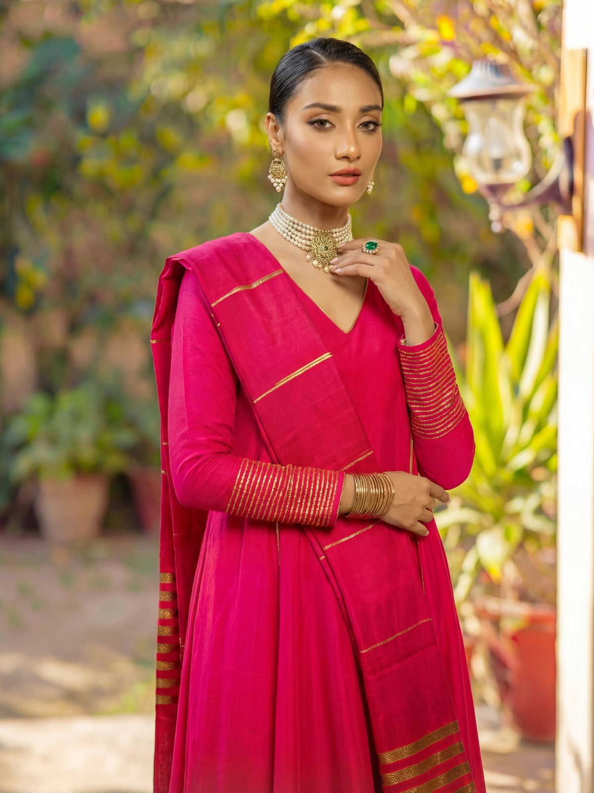 ZAIRA - PINK PISHWAS SET