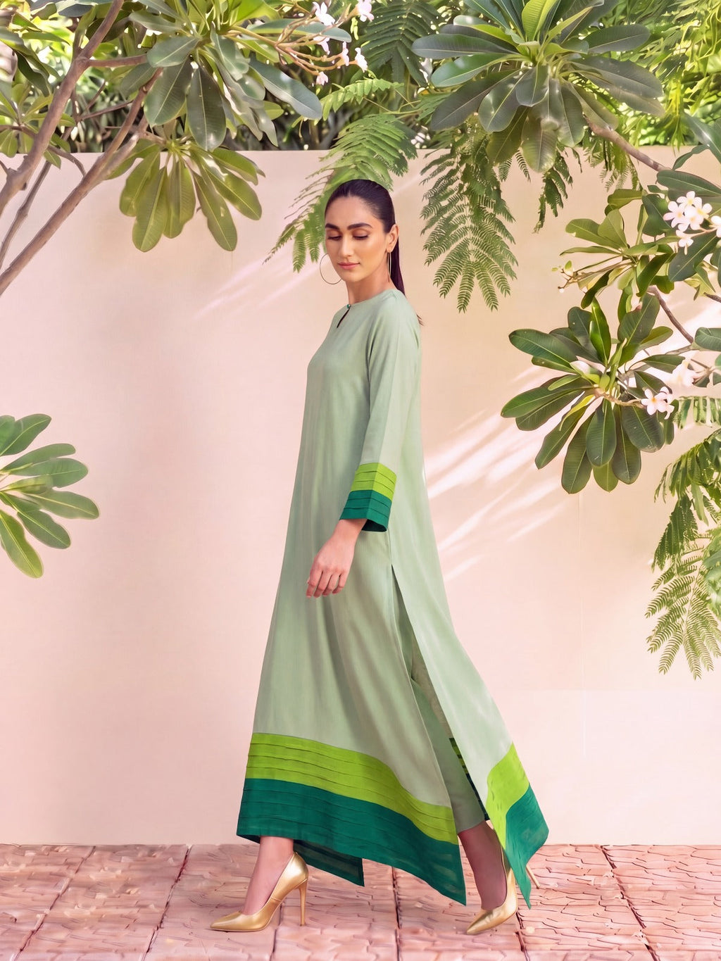 MINT OASIS - KAFTAN SET