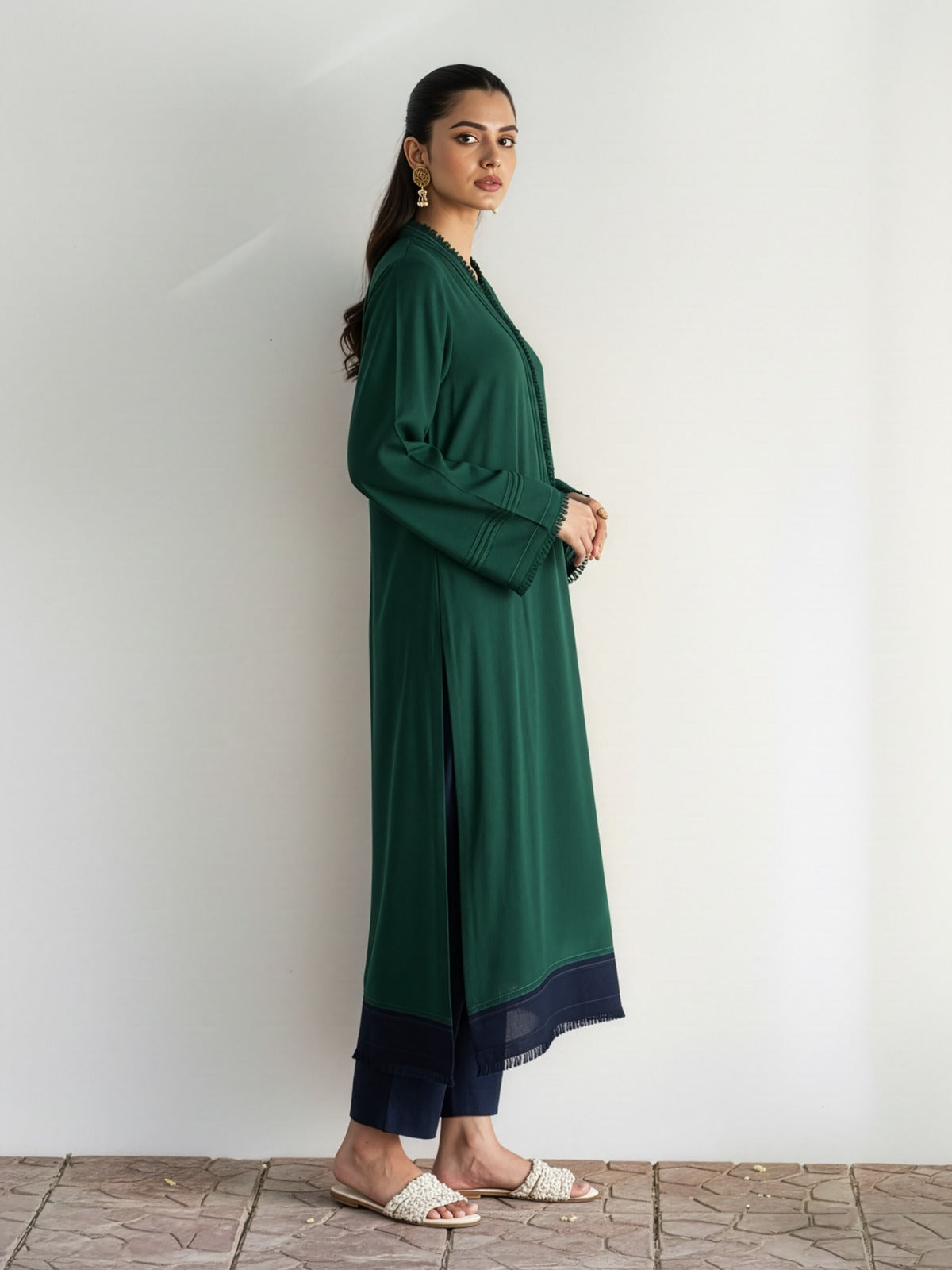 SAJAL - EMERALD KURTA SET