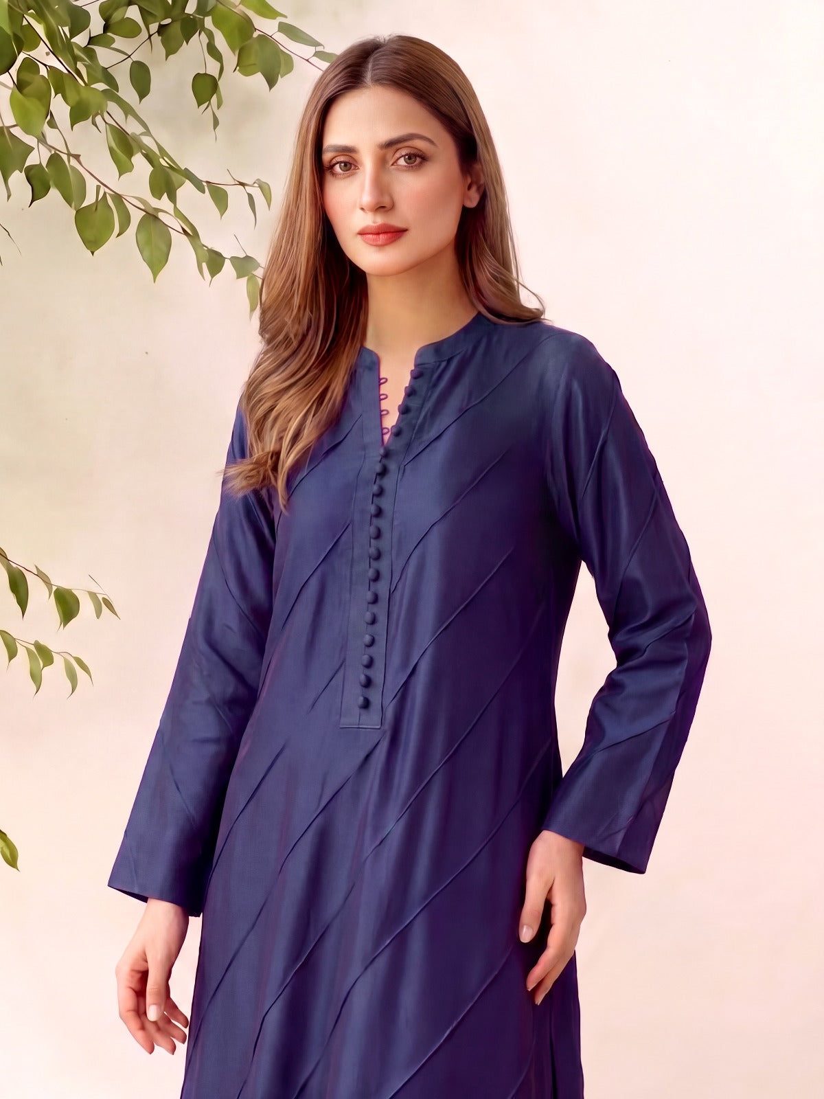 FILZA - NAVY KAFTAN SET