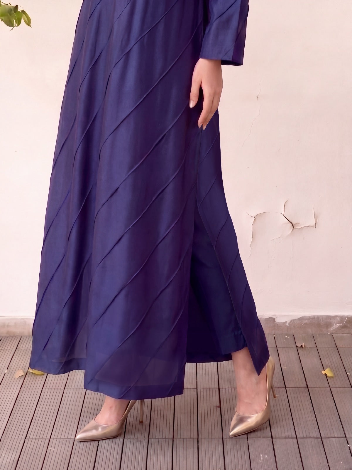 FILZA - NAVY KAFTAN SET