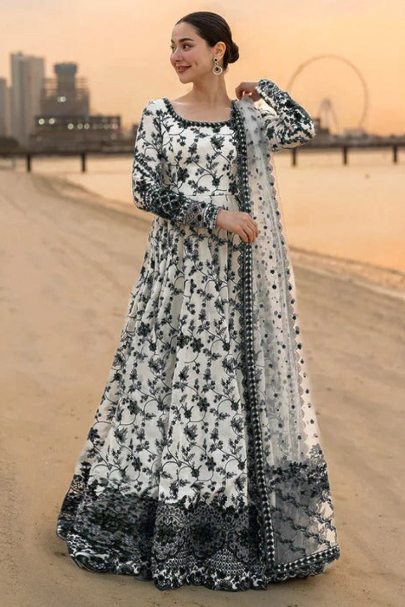 03-Piece Lawn Suit ( Maxi Style ) - Ready To Wear