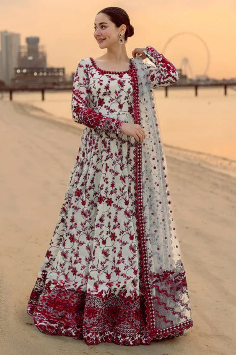 03-Piece Lawn Suit ( Maxi Style ) - Ready To Wear