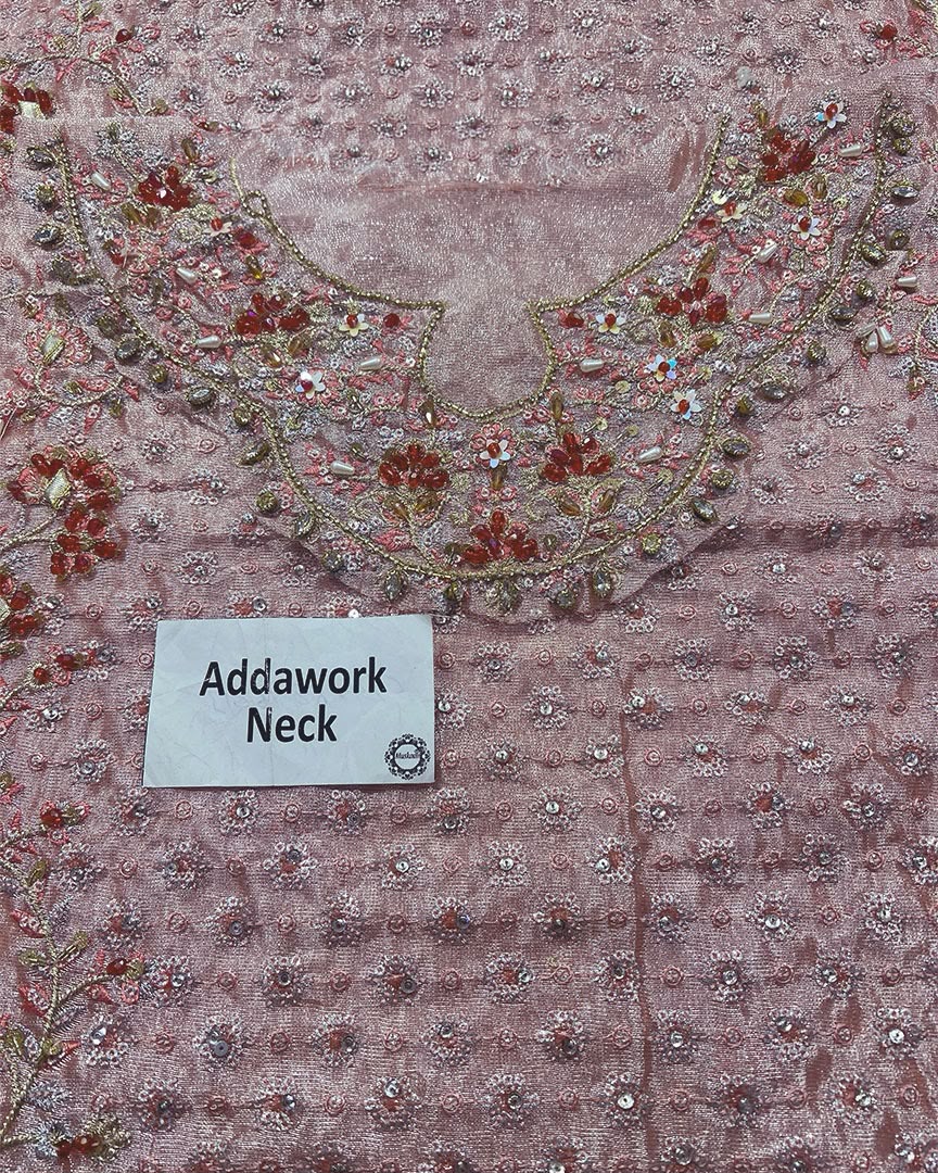 Blushing Rose Addawork Shimmer Festive Masterpiece | RTW