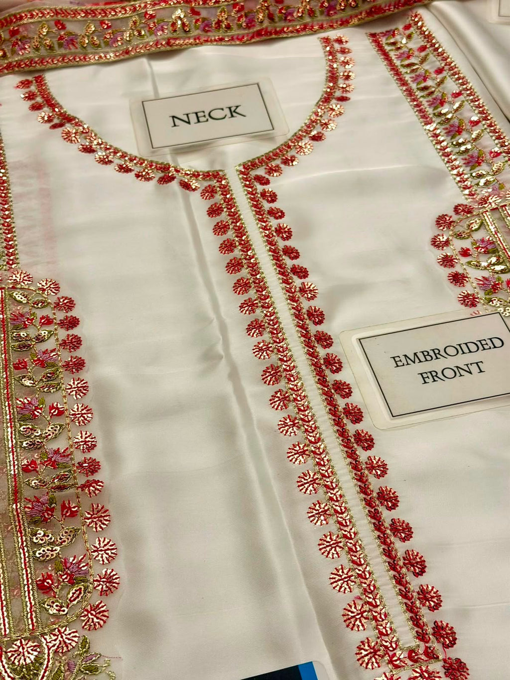 Charmoush Silk Fully Heavy Alternet Embroidered Spengle Work Festive Suit |RTW