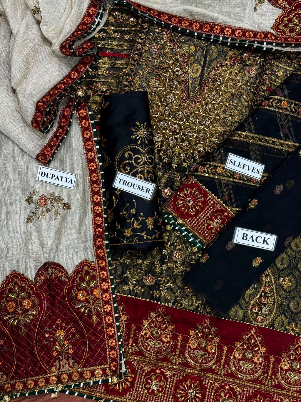 Regal Organza  Banarsi Inner Festive Garara Suit Ready to Wear
