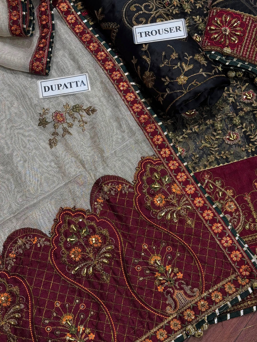 Regal Organza  Banarsi Inner Festive Garara Suit Ready to Wear