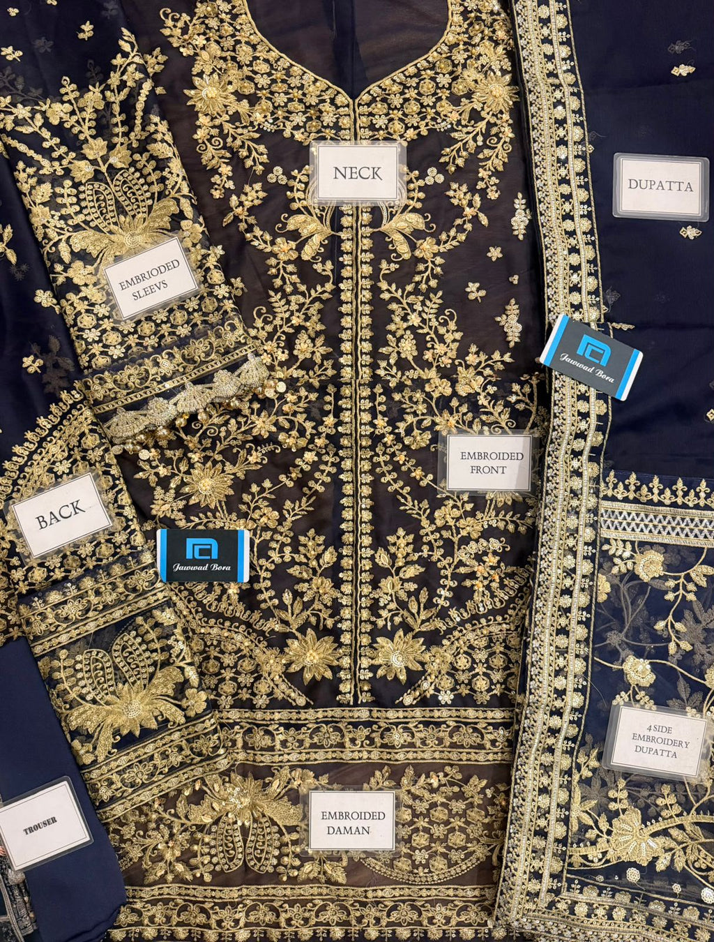 Embroidered Festive Suit Chiffon Collection Ready to Wear