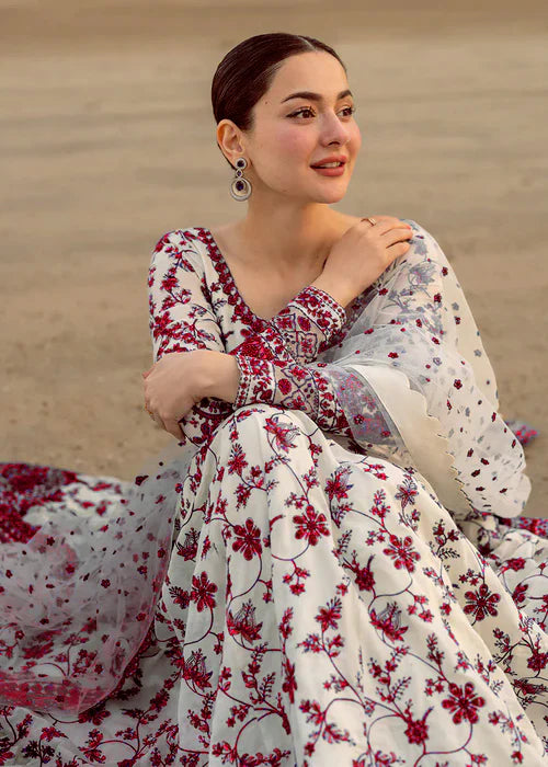 03-Piece Lawn Suit ( Maxi Style ) - Ready To Wear
