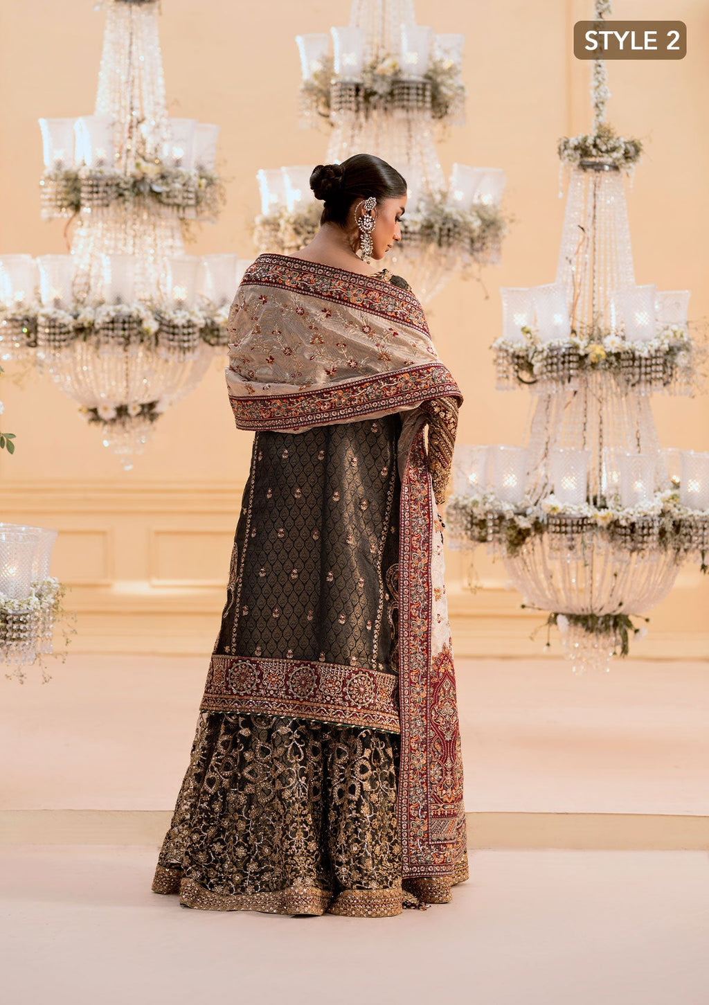 Regal Organza  Banarsi Inner Festive Garara Suit Ready to Wear