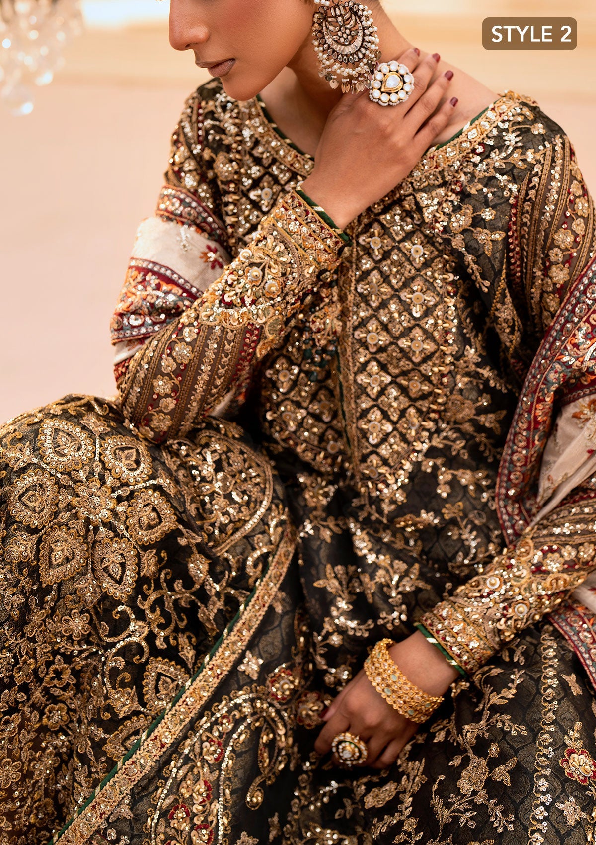 Regal Organza  Banarsi Inner Festive Garara Suit Ready to Wear