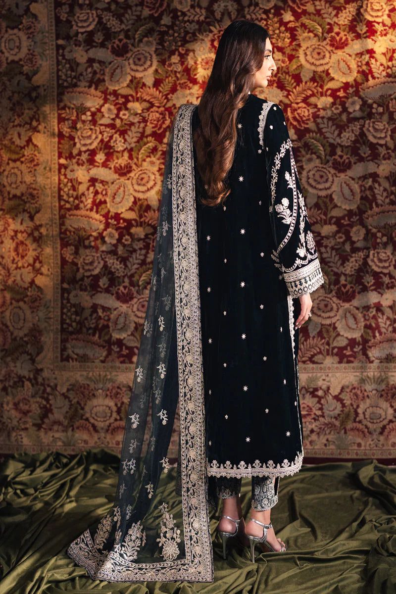 Fully Heavy Embroidered Velvet Festive Suit | RTW